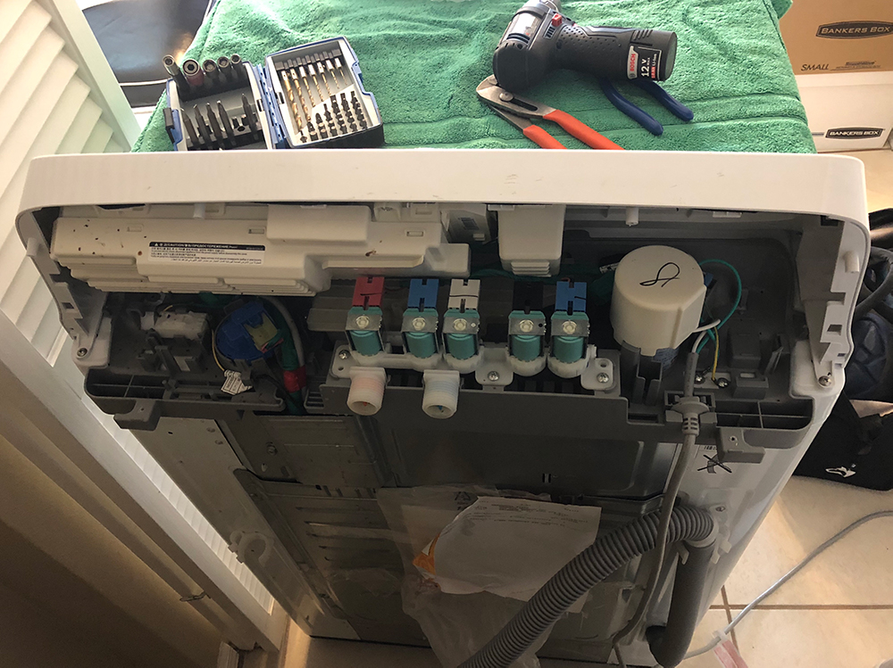 ᐉ Samsung Washer wa50f9a6dsw/a2 — Replace Washer Valve — Prime HVAC